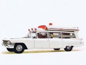 Cadillac Professional High Body 54 Ambulance by Sayers & Scovill 1962 года